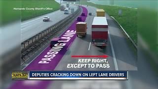 Cracking Down: Left-hand lane is for passing, drivers who don't move over could be ticketed