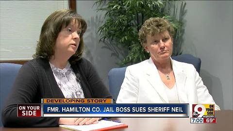 Fired jail commander sues to get her job back