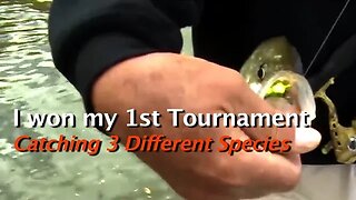 I Won My 1st Tournament Ever on this Lake! (Fall Crappie Fishing)