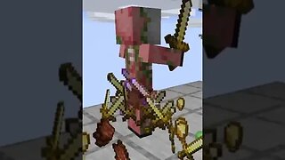 PIGLIN EQUILIBRISTA SOMENTE NA CASA AUTOMÁTICA - CORTES MINECRAFT KKKKK #SHORTS