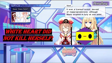 Blanc Gets Targeted by the Media: Hyperdimension Neptunia Re; Birth 3—Part 87