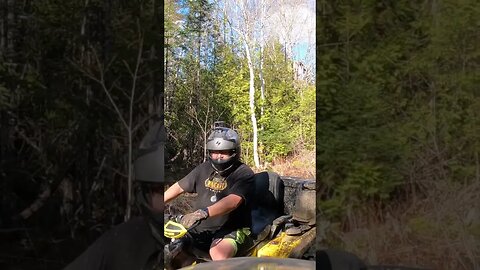 That was dicey! #offroadthrills #atv #fail #mudding #oakhillcrew #ohcnb