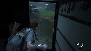 The Last of Us Part II Take Dumpster Outside of the Shop