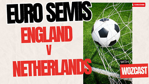 England v Netherlands Tonight in euros semi final.