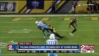 Tulsan prepares for Super Bowl LII, pilotng new SkyCam angle