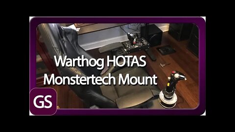 Monstertech Warthog HOTAS Chair Mount Install & Review