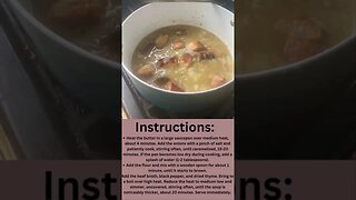 Onion Soup With Homemade Croutons #food #fuelyourbody #cooking