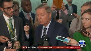 Sen. Lindsey Graham, R-S.C.: "She is as much a victim of this as Brett Kavanaugh”