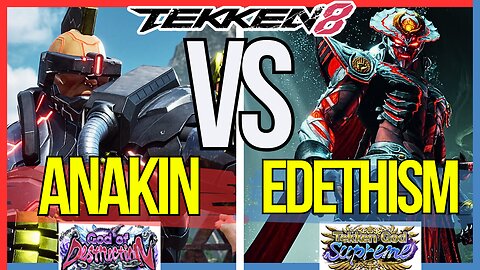 T8 Pro 🕹️ Anakin (#1 Jack 8) vs Edethism (Yoshimitsu) 🕹️ Tekken 8 Replays