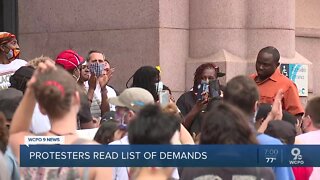 Protesters, activists to present list of demands Thursday evening
