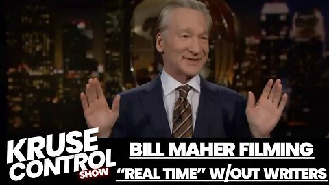 Bill Maher RESTARTING His Show DURING STRIKES!