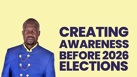 Creating Awareness Before 2026 Elections | Lucky Bosmic Otim