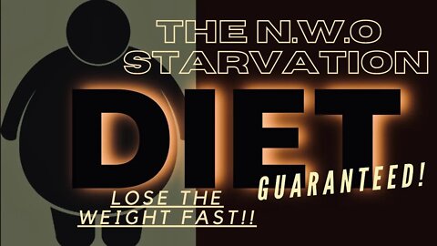 Surviving the N.W.O. Diet Plan | #starvation #preparedness #wisdom