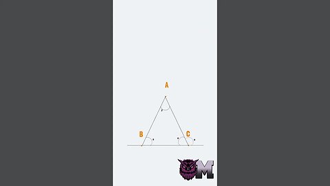 Teorema do ângulo externo de um triângulo | Demonstração |Matletas
