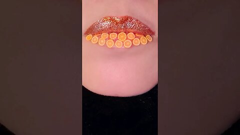 Simple Lip Tutorial Art Glitter #tiktok #fyp #trending #viral #lipswatches #grwmmakeup #viralvideo