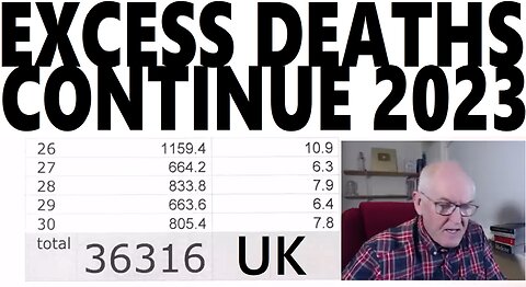Excess Deaths Continue 2023