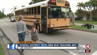 Lee County Schools rolling out bus tracking app