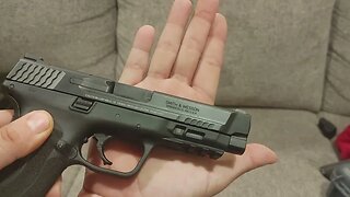 First look at a Smith and Wesson M&P 2.0 45 pretty cool.