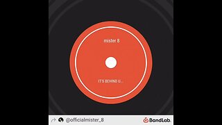 Mister 8 - "it's behind u" (Studio Pre-Release Copy, #Halloween #Playlist)