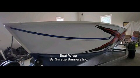 boat wraps at Garage Banners inc
