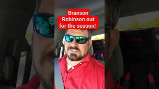 Branson Robinson UGA RB out for the season