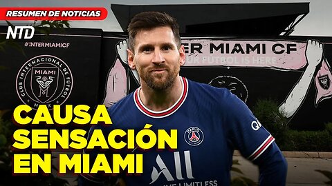 Entradas de Inter Miami se disparan tras fichaje de Messi; Reportera llora por inundación de Ecuador