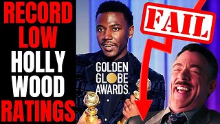 Total Woke FAILURE For Hollywood! | Golden Globes Hit RECORD LOW Ratings After Focus On Diversity