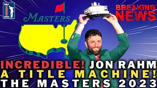 😱 SENSATIONAL! 🔥 MEDIA GOES CRAZY AT JON RAHM'S GREAT PERFORMANCE! THE MASTERS 2023 | 🚨 GOLF NEWS !