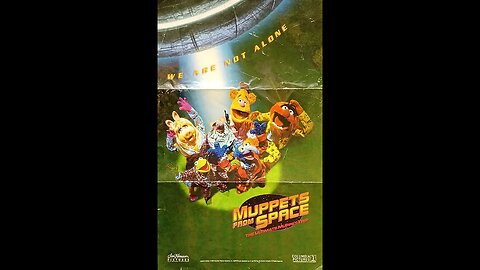 POSTER REVIEW: MUPPETS FROM SPACE, THE ULTIMATE MUPPET TRIP, WE ARE NOT ALONE, movie poster, 1999.