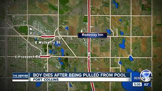4-year-old boy dies days after drowning in Fort Collins motel pool