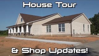 We're Almost Move-In Ready! House Tour & Summer Shop Updates!