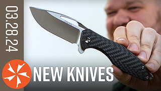 New Knives for the Week of March 28th, 2024 Just In at KnifeCenter.com