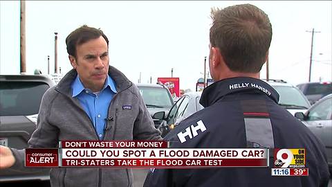 Could you spot a flood-damaged car from Houston?