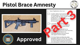 ATF Pistol Amnesty Approval Part 3: How did we get here? Who is to blame for all of this?