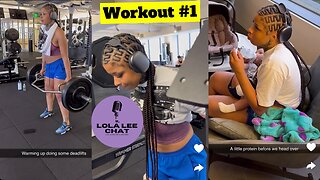 ChriseanRock shows Day 1 Workout! 04.29.2024