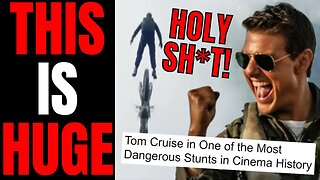 Tom Cruise Puts Woke Hollywood To SHAME In Viral Video | Goes To INSANE LEVEL For Biggest Stunt EVER