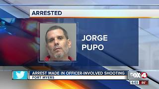 Arrest made in officer involved shooting