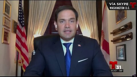 Rubio habla con Telemundo Orlando sobre las elecciones ilegítimas de Venezuela