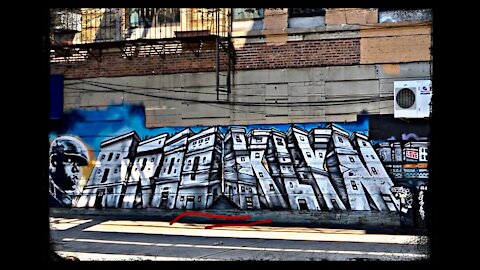 Graffiti Art In Brooklyn New York: Myrtle Av Off Broadway [Pt. 2][Bed Stuy] #GraffitiSoup Ep. 39