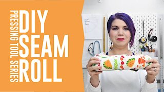 [DETAILED] How to Make a Seam Roll Pressing Tool with Free Pattern