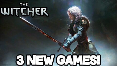 CD Projekt Announces 3 New Witcher Games