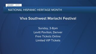 Via Southwest Mariachi Festival starts at 3pm Sunday