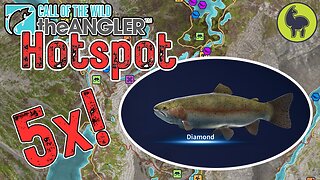 5x Diamond Rainbow Trout HOTSPOT | Call of the Wild: The Angler (PS5 4K)