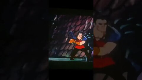 Gaston Yells to the Beast Why he’s Better for Belle🥀 #short #short #disney #beautyandthebeast