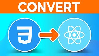 How To Convert HTML To React Js (2023)