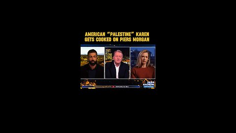 American Karen cooked on piers Morgan