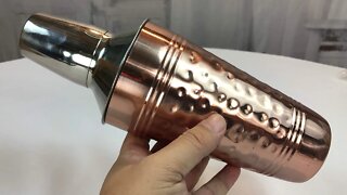 Chef's Star Handmade Hammered Copper Cocktail Shaker Review