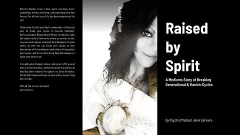 Raised By Spirit Chapter One