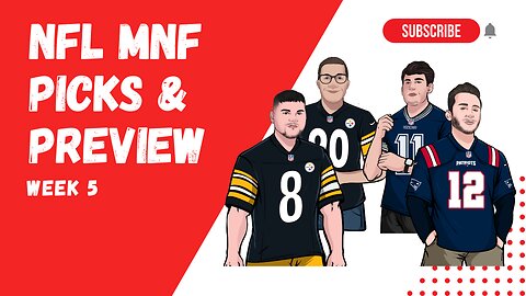 NFL MNF Picks & Preview - Week 5 - Hit The Books Podcast