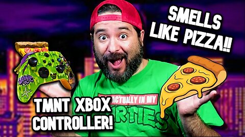 TMNT Xbox Controller Smells Like Actual Pizza